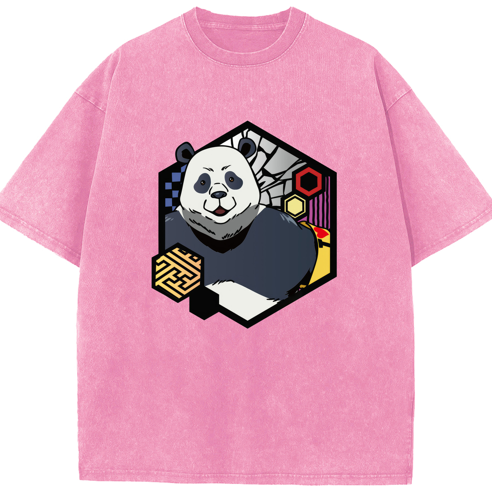 （画像用） 呪術廻戦 Jujutsu Kaisen 綿100% ヴィンテージ風 半袖Tシャツ（フロントプリント）